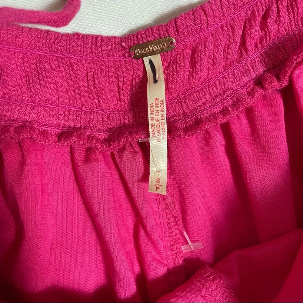 New Free People Pink Tumi Tunic Dress Size S - Picture 7 of 10